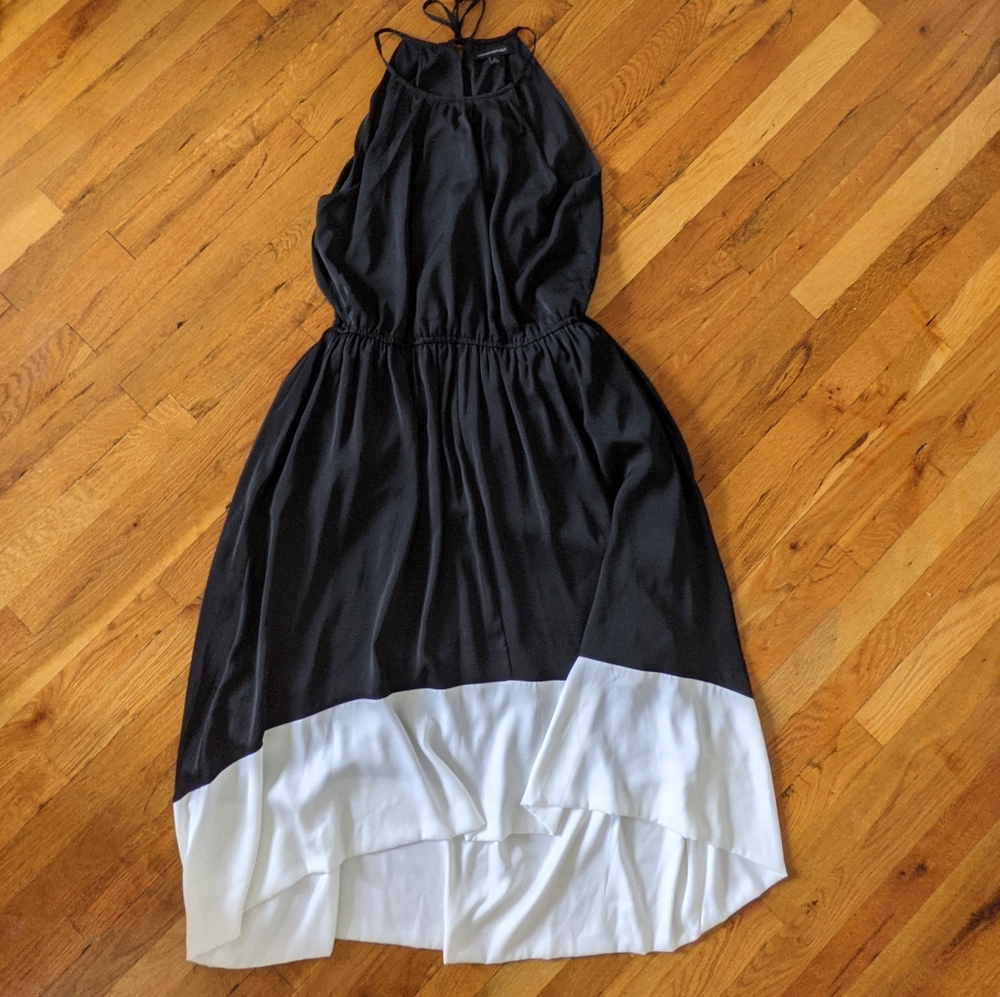 Color block midi dress (pockets!)